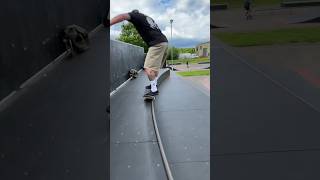 Huge Grind Cambourne Skatepark 💥🛹 skateboarding skatepark skater [upl. by Hsirrap]