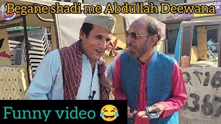 BEGANE SHADI ME ABDULLAH DEEWANA  BEST COMEDY VIDEO BY MrManzoorcomedian [upl. by Lehcyar]