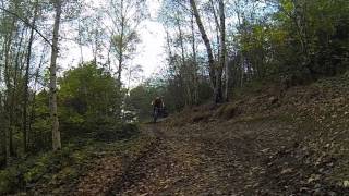 Double scandinavian flick mtb [upl. by Htnnek]