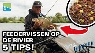 FEEDERVISSEN OP DE RIVIER  5 TIPS [upl. by Trebuh]