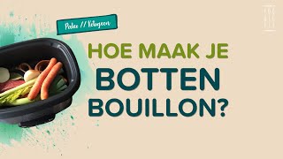 HOE MAAK JE BOUILLON  Bottenbouillon is perfect bij Ketogeen en Paleo lifestyle [upl. by Jairia972]