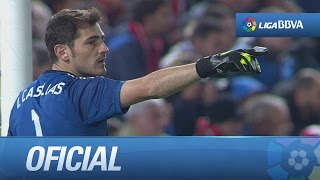 Paradón de Casillas tras el lanzamiento de penalti de Verza [upl. by Linnie]