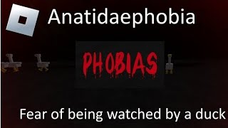 AnatidaephobiaFear of watched by a duck Roblox [upl. by Ozan530]