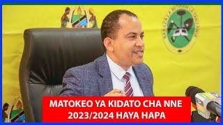 MATOKEO YA KIDATO CHA NNE 20232024 BARAZA LA MTIHANI NECTA LIKITANGAZA MATOKEO YA KIDATO CHA NNE [upl. by Novello98]