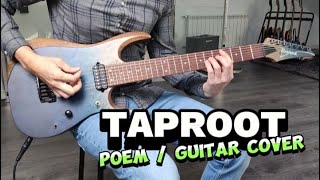 Taproot  Poem guitar cover ZOOMED IN [upl. by Bowra]