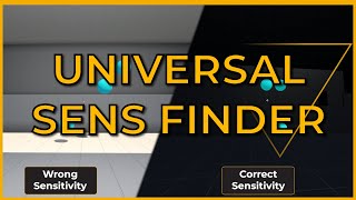 Introducing the Universal Sensitivity Finder available now with Aimlabs [upl. by Ailsun382]