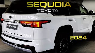 2024 TOYOTA SEQUOIA BEST SUV  Full Size 8 Seater SUV With 4WD OffRoad Capability [upl. by Longtin]