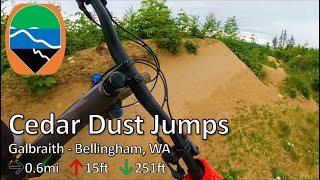 Cedar Dust Jumps  Galbraith  Bellingham WA [upl. by Taima101]