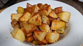 How to make roast potatoes in an air fryer EASY [upl. by Burman]