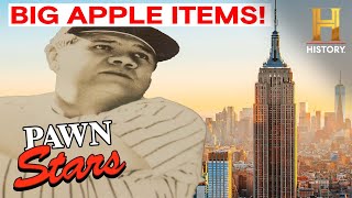 Pawn Stars Big Ticket Items for the BIG APPLE [upl. by Senhauser]