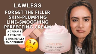 LAWLESS Forget The Filler SkinPlumping LineSmoothing Cream Review Do you need this  Nadia Vega [upl. by Naeloj882]