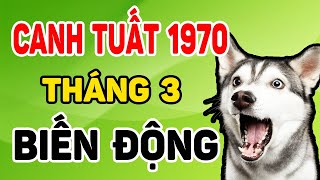 Tháng 3 Bão Lộc CANH TUẤT 1970 Phúc Đức Cả Đời Trời Ban Lộc Đổi Đời Cực Giàu Có [upl. by Patin303]