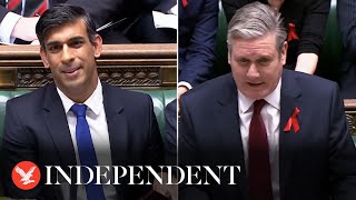 Full exchange Keir Starmer grills Rishi Sunak over Elgin Marbles row at PMQs [upl. by Akkahs18]