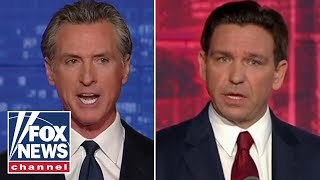 Ron DeSantis shreds Gavin Newsom on crime I know you like to lie [upl. by Rebbecca966]