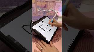 iPad drawing 💕✏️ apple pencil  procreate app  digital art  iPad accessories [upl. by Grory]