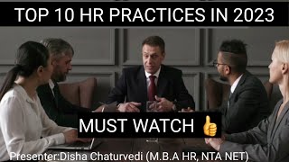 Top 10 HR Best Practiceshr practices in 2023best hr policymodern hr policieshr trend in 2023 [upl. by Carita372]