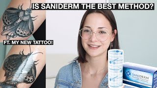 How does Saniderm work Tattoo Healing 101  Tattoo Talk Show [upl. by Reivaxe699]