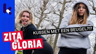 KUSSEN MET EEN BEUGEL  ZITA EN GLORIA [upl. by Earl]