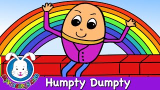 HUMPTY DUMPTY Song for Children  Nursery Rhyme Lyrics [upl. by Col]