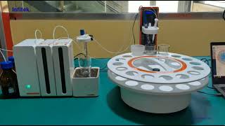 Potentiometric Titrator TITR960 operation video [upl. by Amsed]