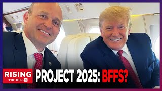 Caught RED Handed Unearthed Picture Shows Trump SideBySide With Project 2025 Leader [upl. by Isyak]