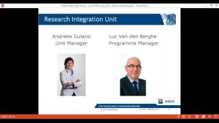 1010 webinar From research to standardization deliverables [upl. by Deryl]