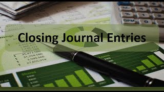 Accounting Cycle Step 8 Closing Entries to Retained Earnings [upl. by Annahs570]