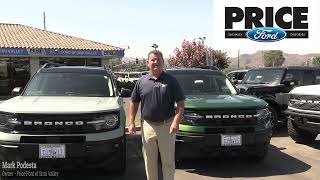 Price Ford of Simi Valley  10k Off amp 39 for 36 months on 24 Bronco Sport Previous Service Loaner [upl. by Lubeck502]