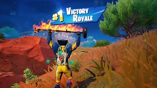 NEW MASK OFF WOLVERINE PEN amp INK SKIN IN FORTNITE PS5  A VICTORY ROYALE WIN SOLO [upl. by Eskill847]