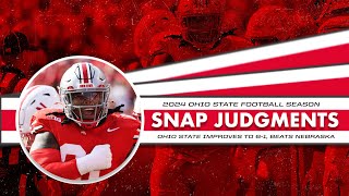 Snap Judgments Ohio State messes around almost finds out against Nebraska in disappointing effort [upl. by Avis434]