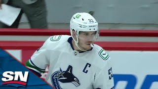 Bo Horvat Scores Two Goals In 38 Seconds Against Coyotes [upl. by Neron]