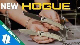 New Knives from Hogue Inc  SHOT Show 2024 [upl. by Oirretna772]