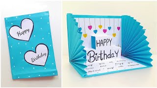 DIY  Happy Birthday Card • How To Make Birthday Greeting Card  • Easy Pop Up Birthday Special Card [upl. by Betthel]