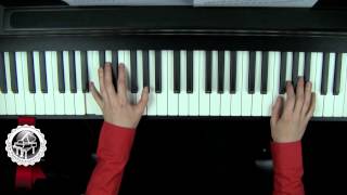 GRIEG  quotIn the Hall of the Mountain Kingquot Piano Tutorial SLOW [upl. by Zetrom]