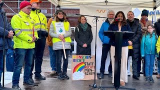 Rede von Esri Gnanaranjan auf Demo für Demokratie in Willich [upl. by Roanne]