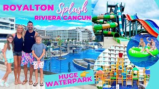 37 Things to Know Royalton SPLASH Riviera Cancun All Inclusive Resort in Mexico with BIG WATERPARK [upl. by Lorraine]