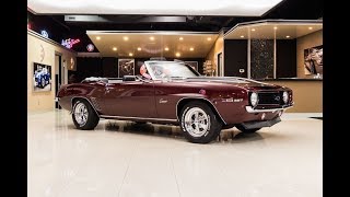 1969 Chevrolet Camaro Convertible For Sale [upl. by Zuliram]