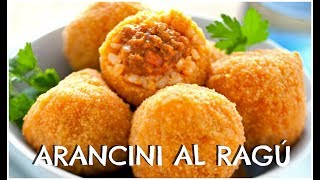 ARANCINI AL RAGÚ ♥ [upl. by Pavla]