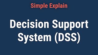 Decision Support System DSS What It Is and How Businesses Use Them [upl. by Beryl]