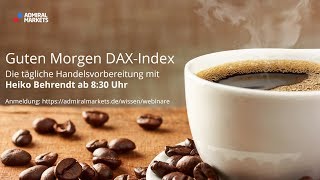 Guten Morgen DAXIndex für Di 230719 by Admiral Markets [upl. by Anawt]