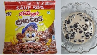 Kelloggs chocos milk recipe  How to make chocos recipe gdreamkitchen [upl. by Rayna]