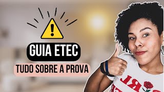 GUIA DA ETEC  TUDO QUE VOCÊ PRECISA SABER ANTES DE ENTRAR NA ETEC  VESTIBULINHO ETEC [upl. by Eecats]