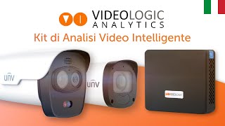 🟠 Tecnologia Heguards  Kit di analisi video Videologic Analytics e Uniview [upl. by Ileana]