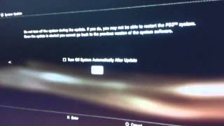 How to do a system update on ps3 [upl. by Shirah]