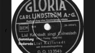 Lisl Karlstadt sing Chinesisch  Lisl Karlstadt [upl. by Colley]