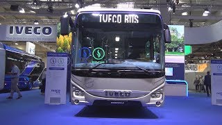 Iveco Crossway Low Entry 12 m Natural Power Bus 2019 Exterior and Interior [upl. by Ydnic247]