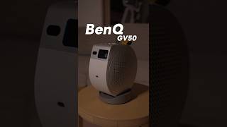 【GV50】BenQの新型プロジェクターが良過ぎる GV50 BenQ プロジェクター 小型プロジェクター 天井投影モバイルプロジェクター ＃プロジェクターのある暮らし 寝落ち [upl. by Arrik]