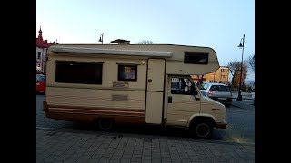 MÓJ FIAT DUCATO KAMPER 1990 ROK 19 TDI camper dethleffs globetrotter [upl. by Berkley]