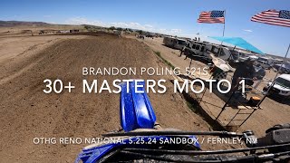 Brandon Poling 521s 30 Masters OTHG Sandbox  Fernley NV 52524 [upl. by Igor]