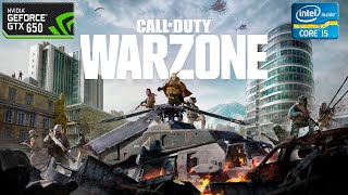 Call of Duty Warzone  GTX 650  i5 2400  720p  800x600 [upl. by Ilonka]